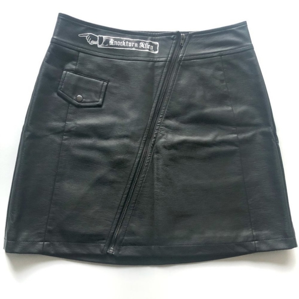 Hot Topic Harry Potter Faux Leather Skirt
